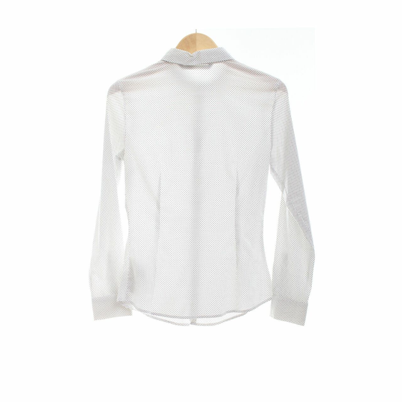 Zara White Polkadots Shirt