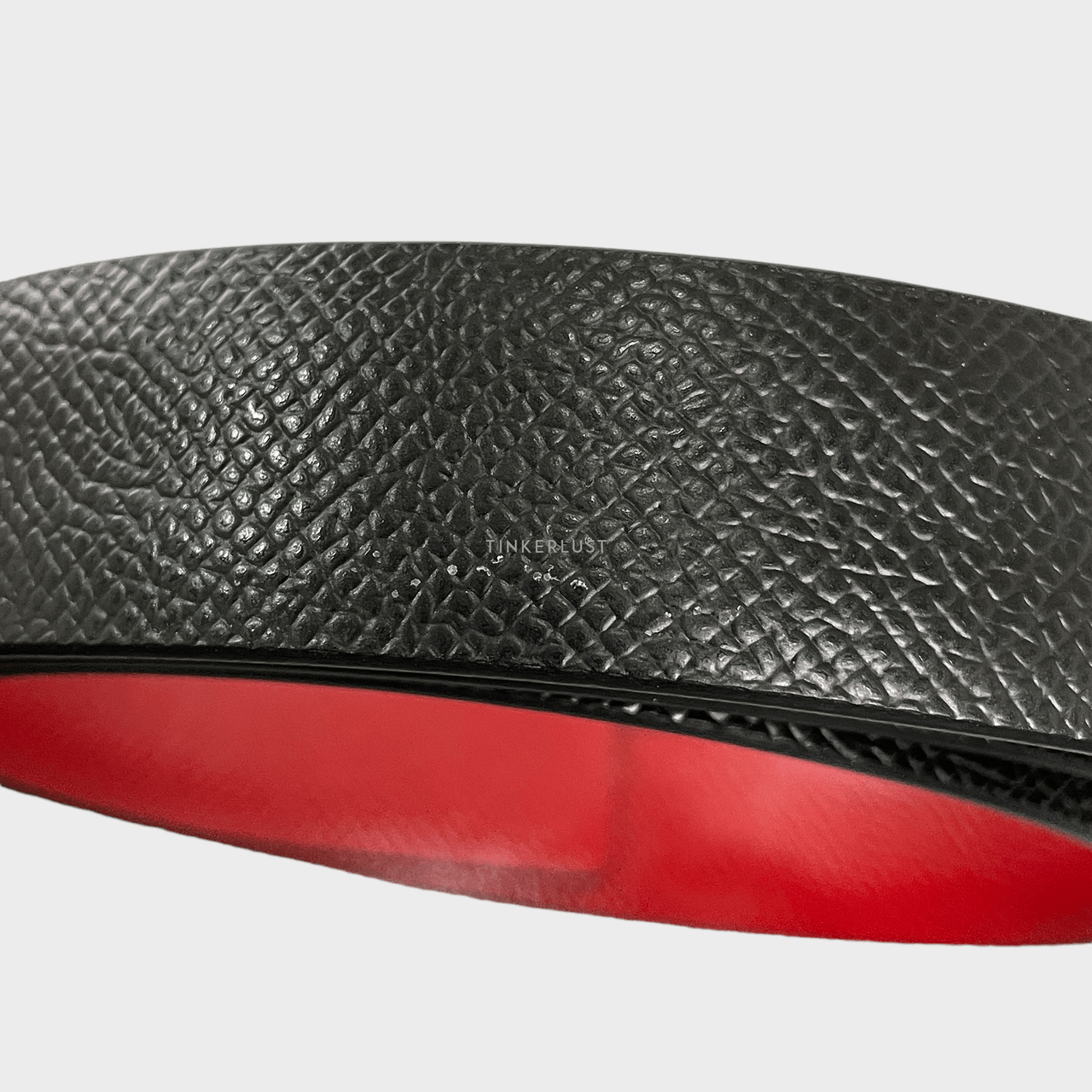 Salvatore Ferragamo Black & Red Reversible Belt