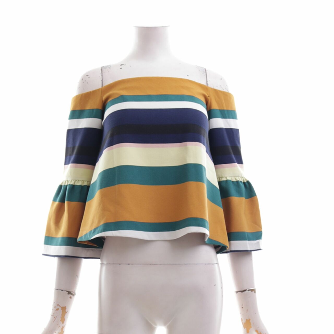 Zara Multicolor Stripes Blouse