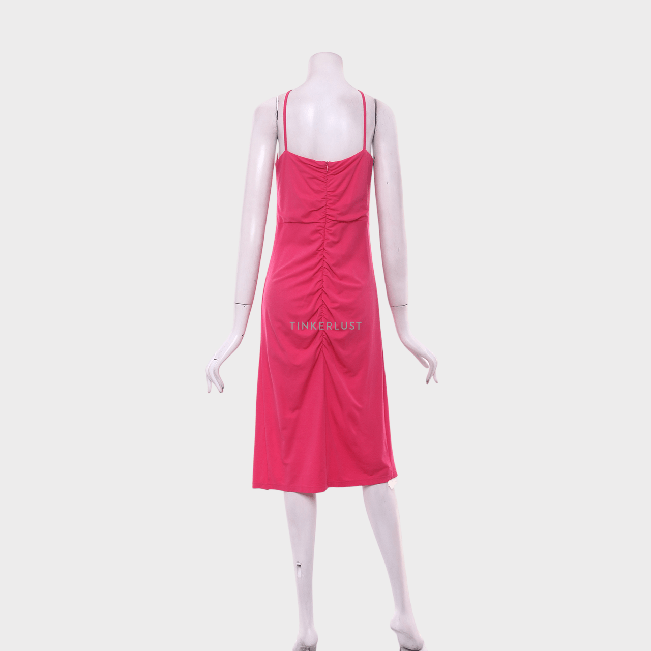 Urban Revivo Pink Midi Dress