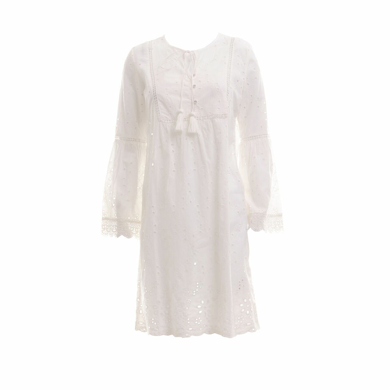Et Cetera White Midi Dress