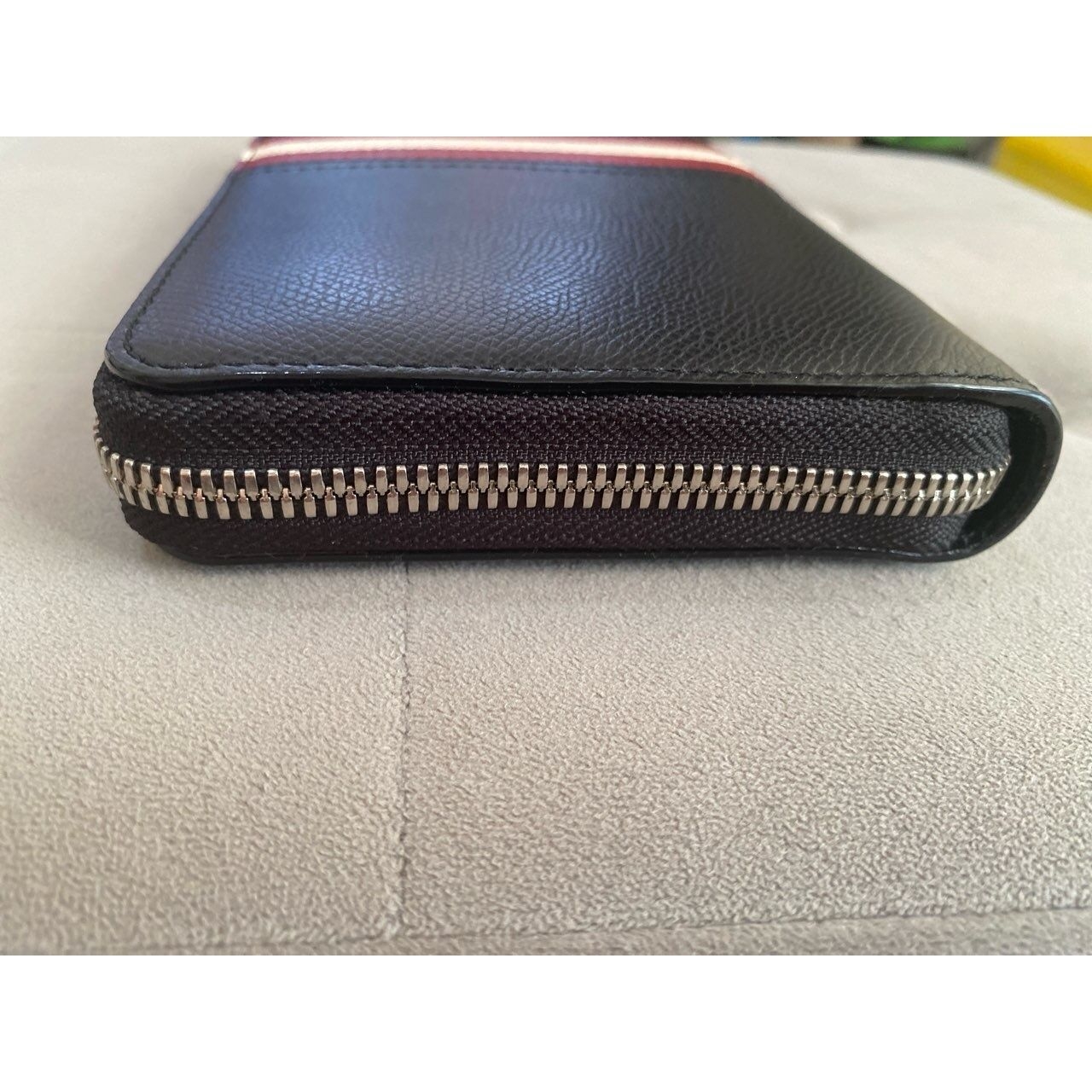 Bally One Zipper Travel Wallet