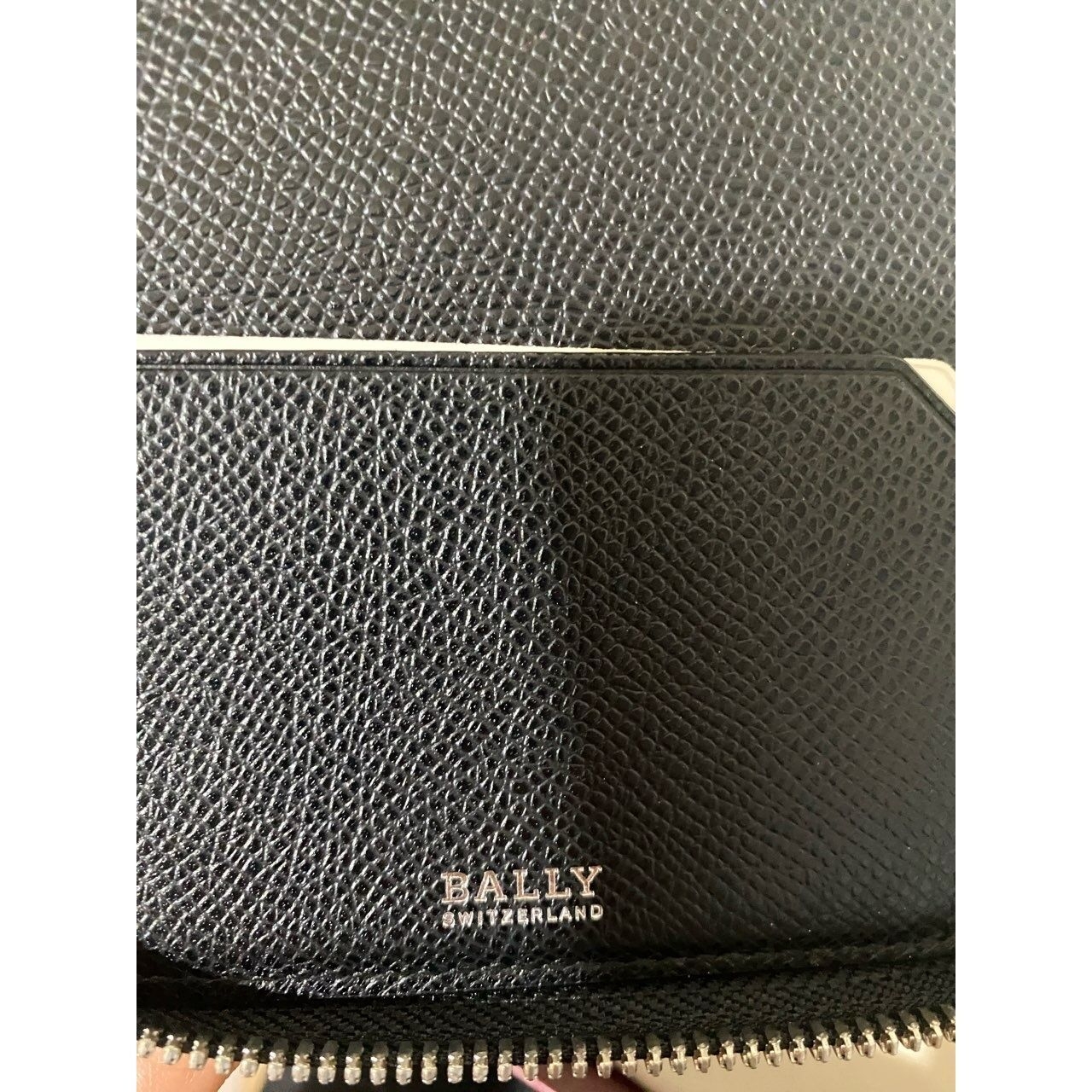 Bally One Zipper Travel Wallet