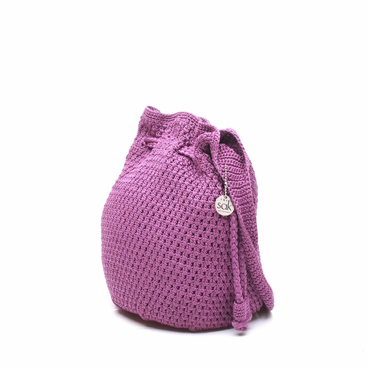 The Sak Purple Knit Shoulder Bag