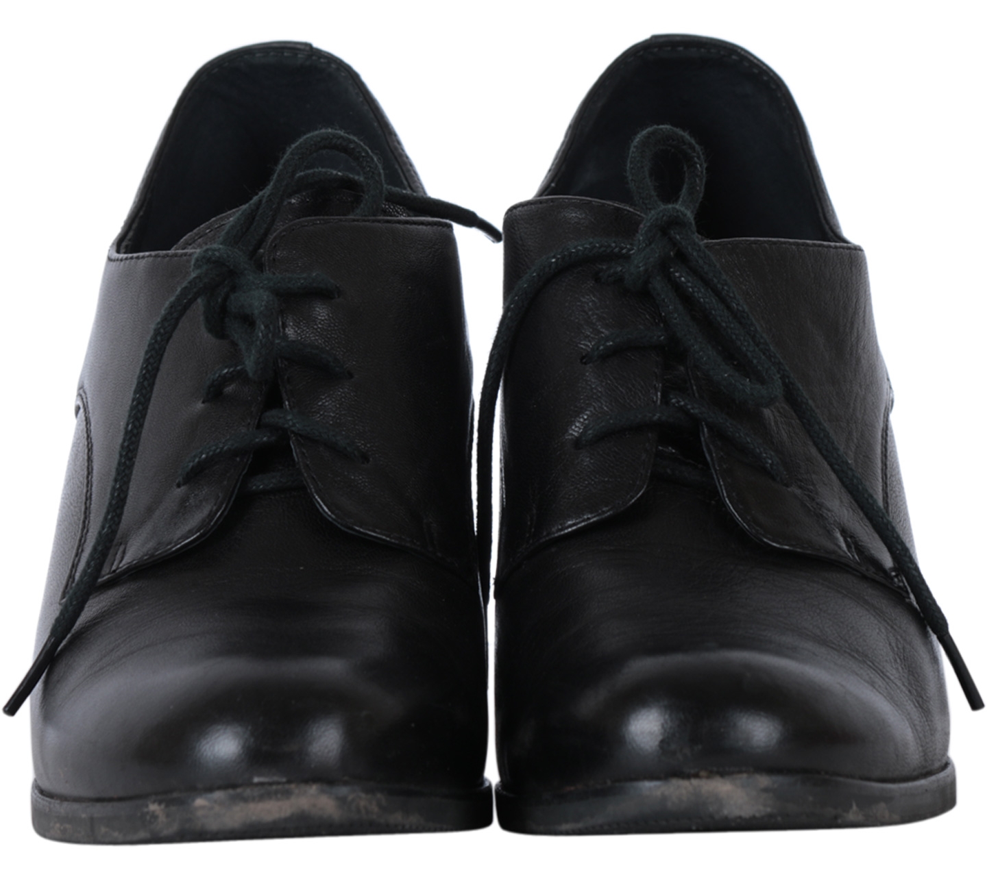 Staccato Black Lace Up Boots