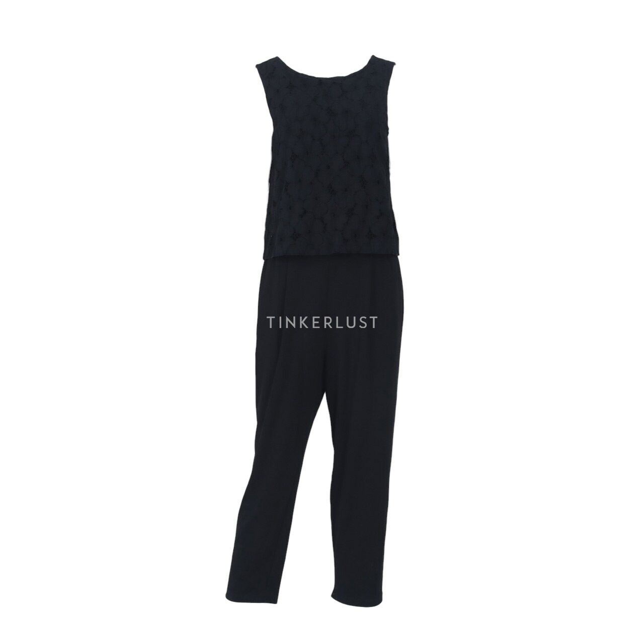 UNIQLO Black Lace Jumpsuit