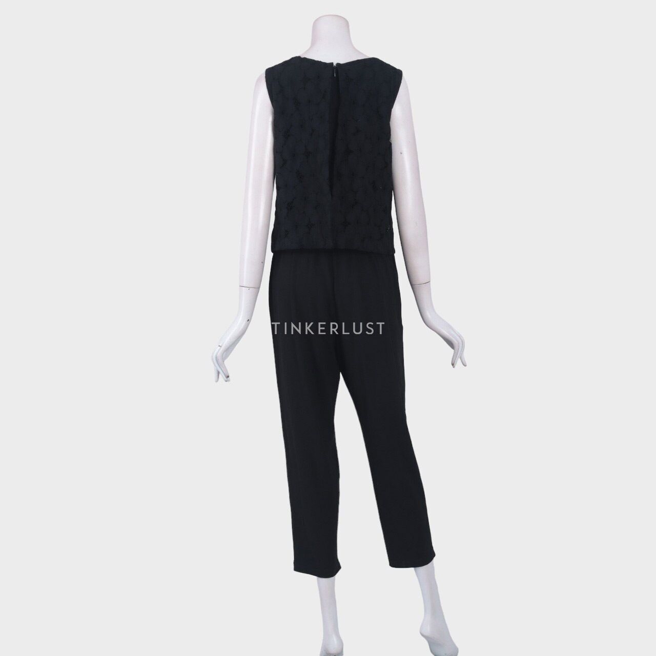 UNIQLO Black Lace Jumpsuit