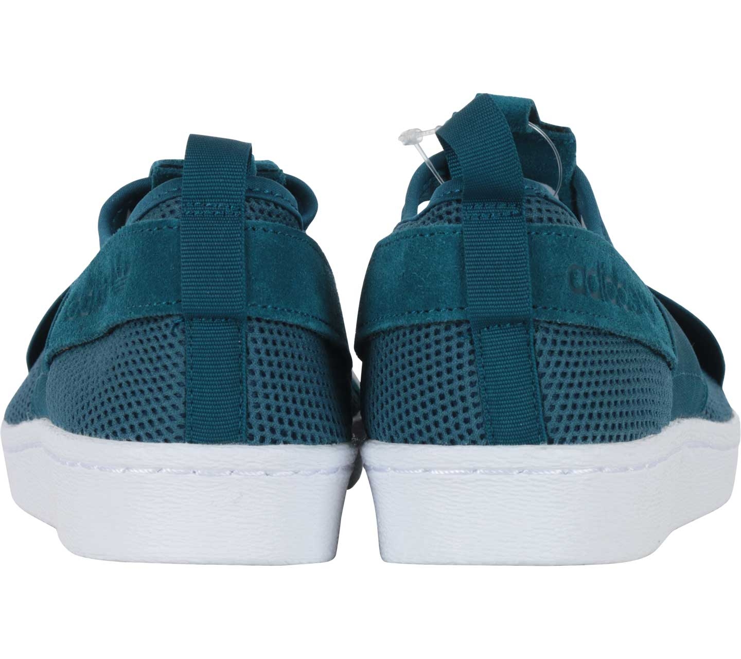 Adidas Green Superstar Slip On w Sneakers