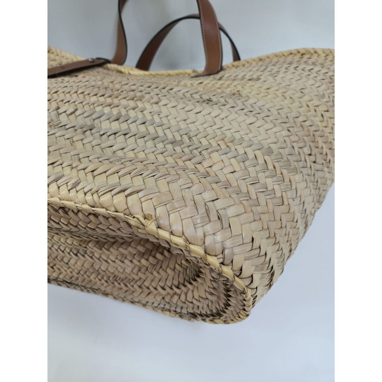Loewe Basket Bag Palm Leaf & Calfskin 2018 Tote Bag