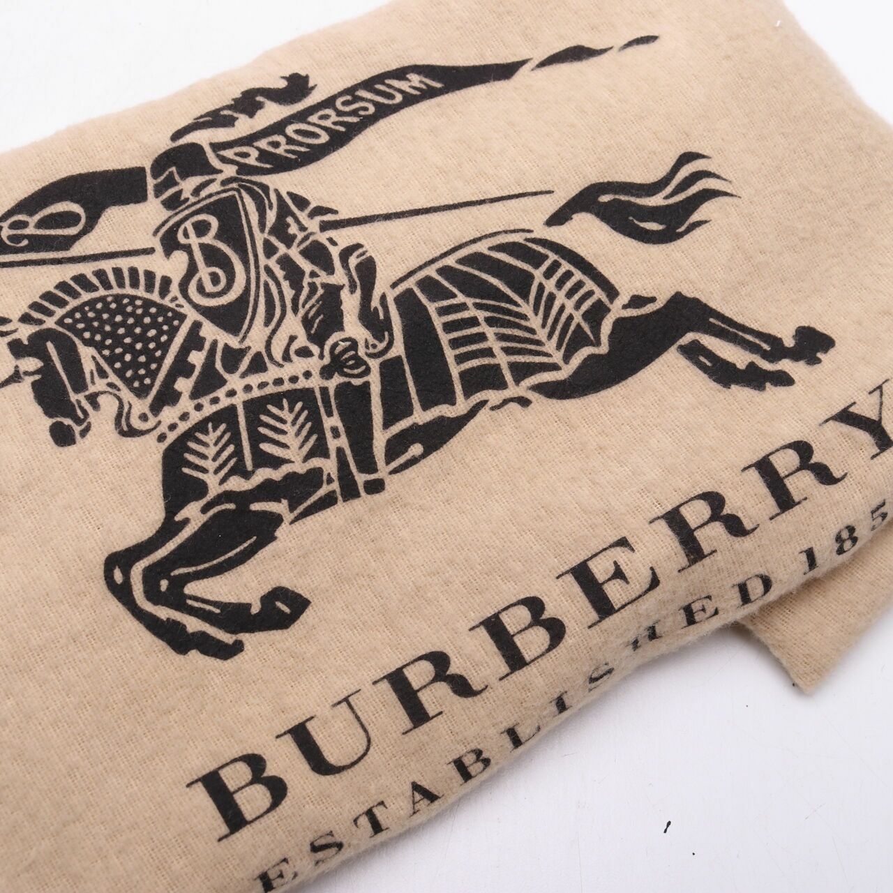 Burberry Black Check Tote Bag