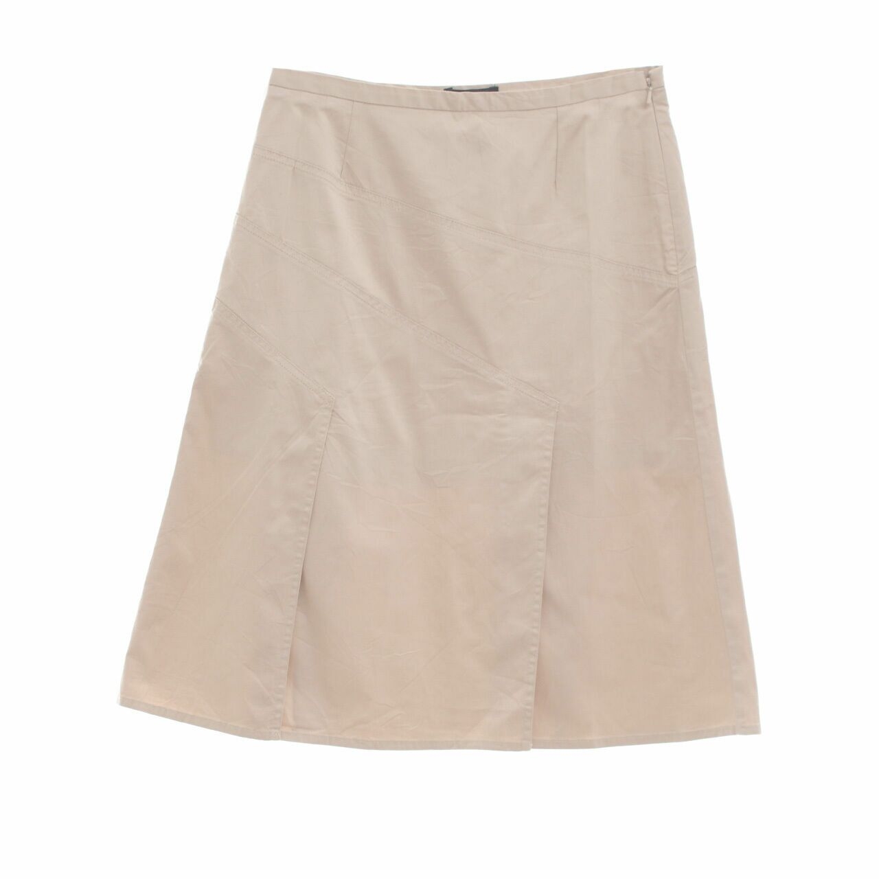 BCBG Max Azria Khaki Midi Skirt