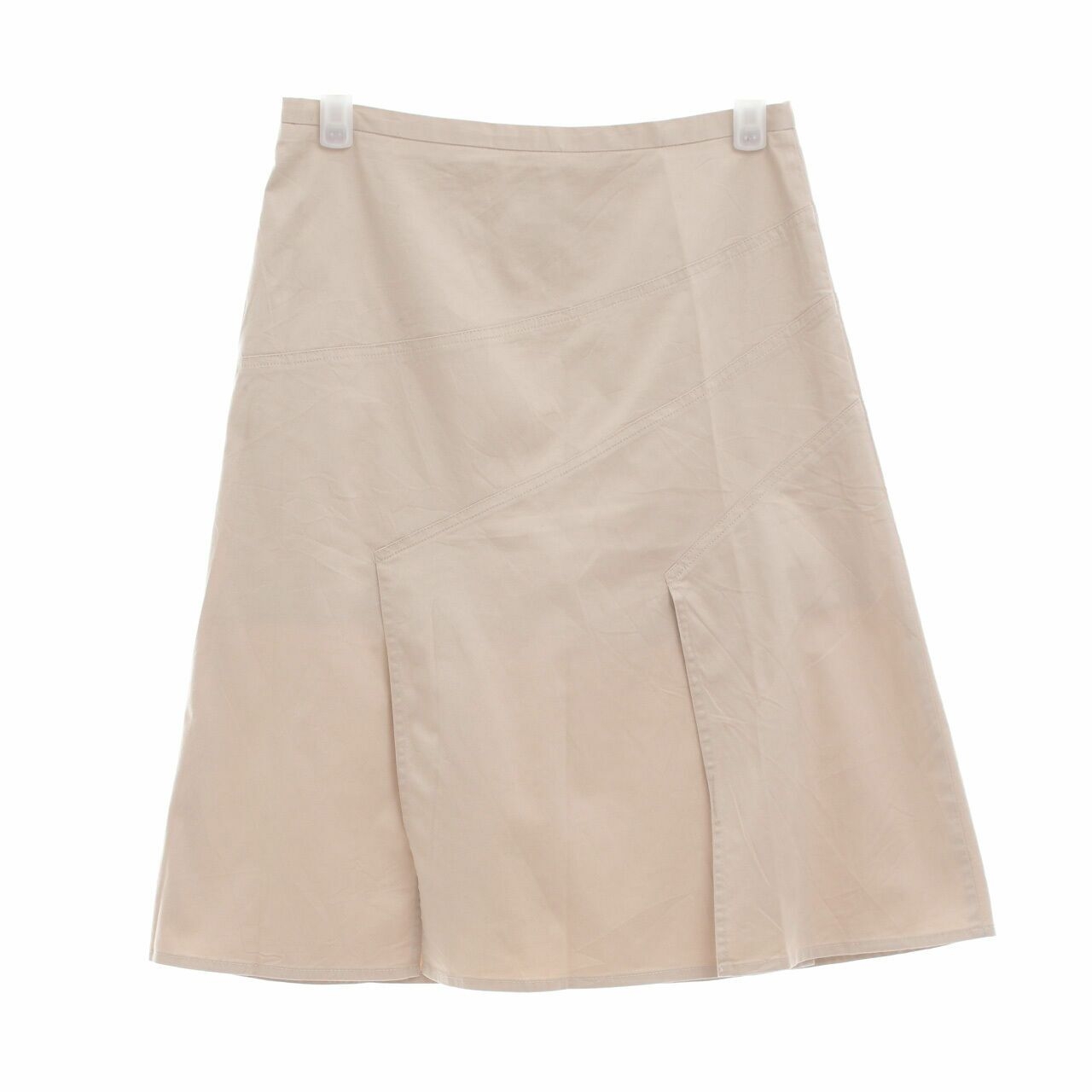 BCBG Max Azria Khaki Midi Skirt