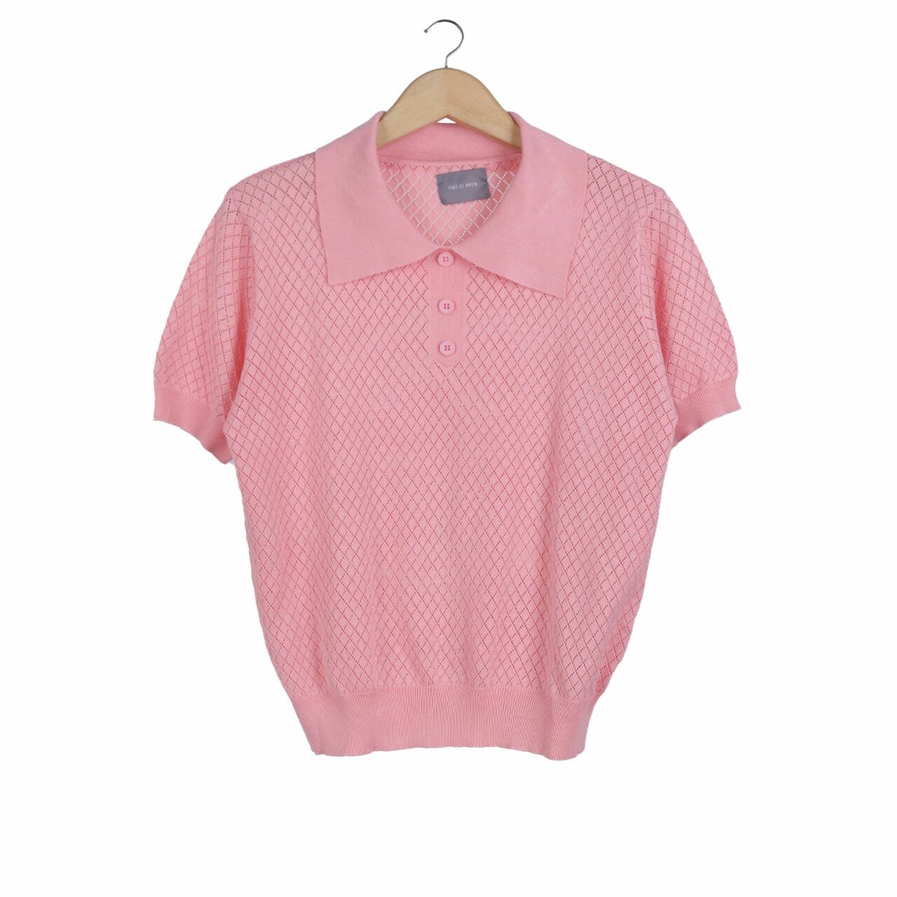 This is April Pink Blouse