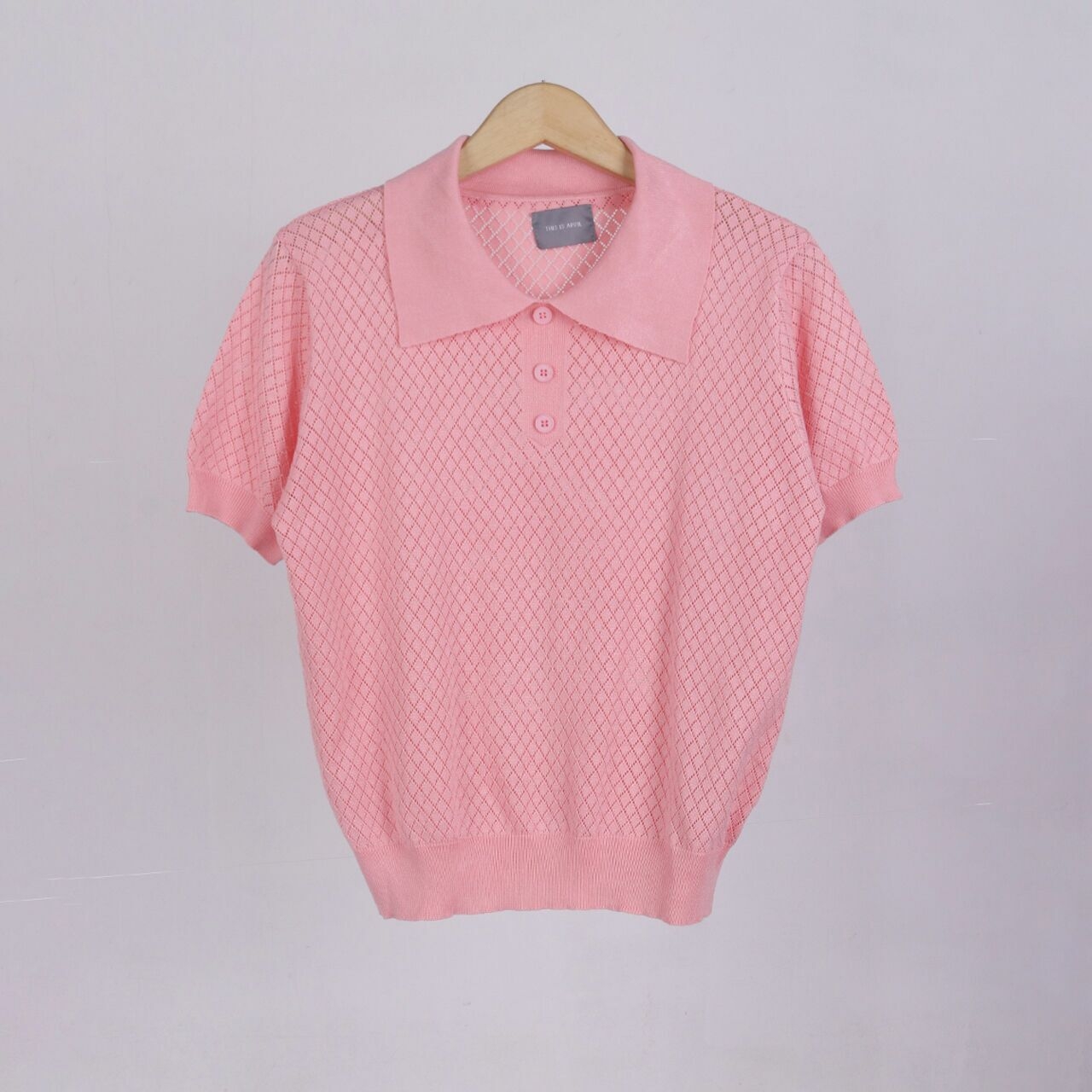 This is April Pink Blouse