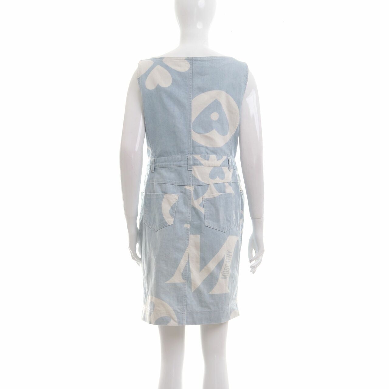 Moschino Light Blue Mini Dress