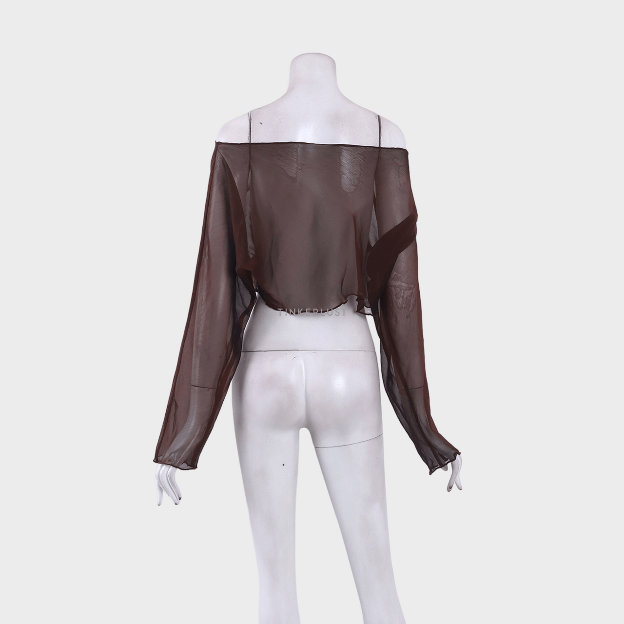 Private Collection Dark Brown Blouse