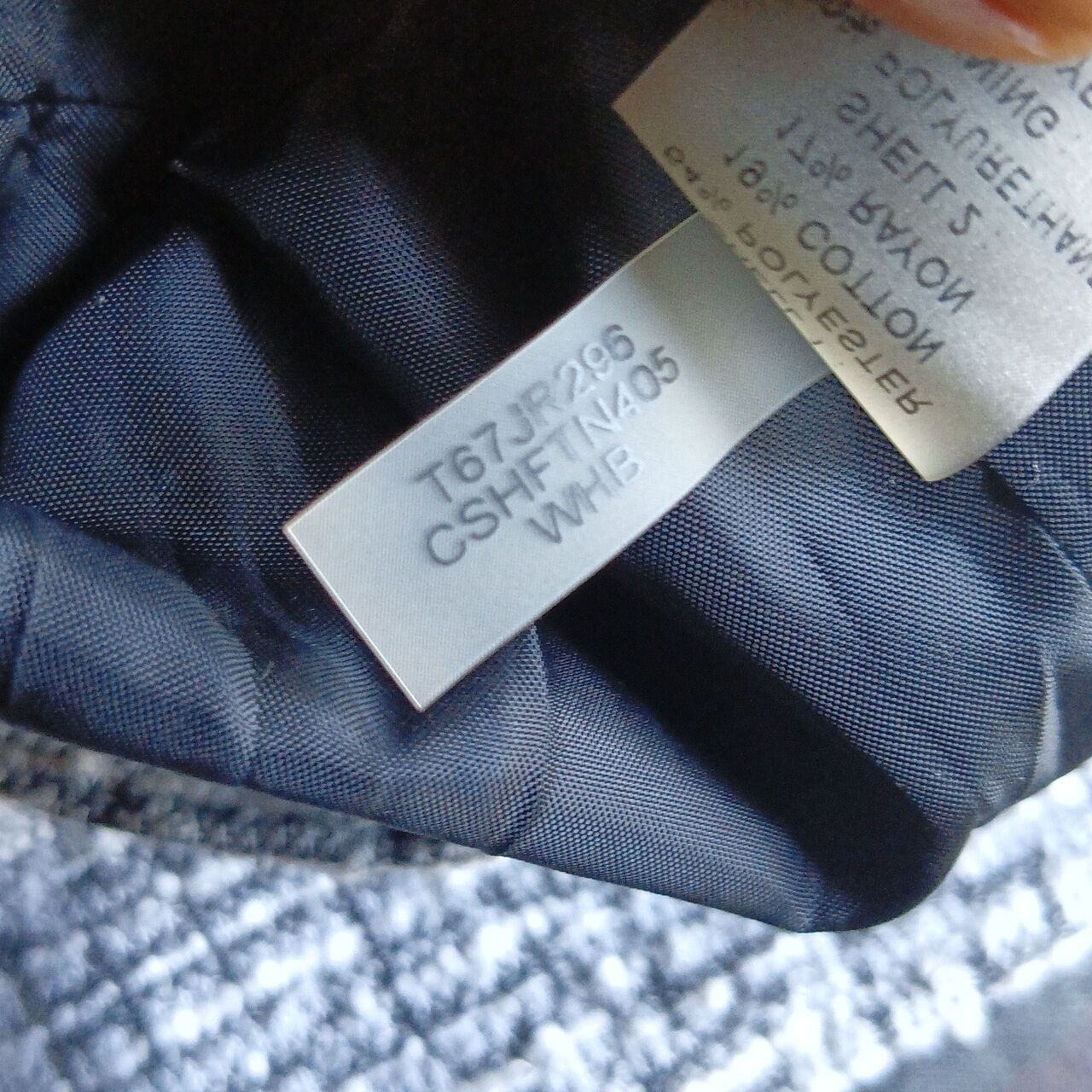 Calvin Klein Grey Zip Up Jacket