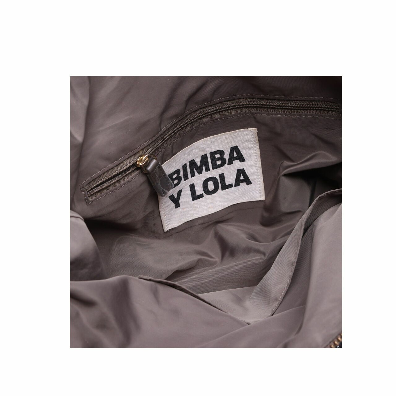 Bimba Y Lola Olive Satchel Bag