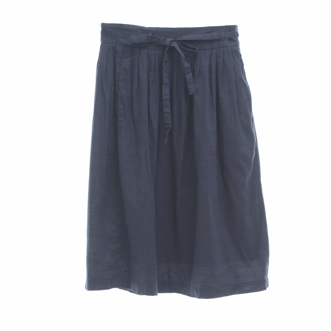 UNIQLO Navy Midi Skirt