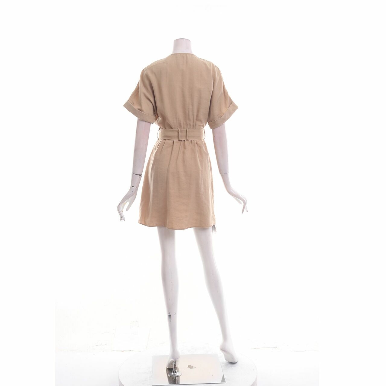 Zara Brown Mini Dress
