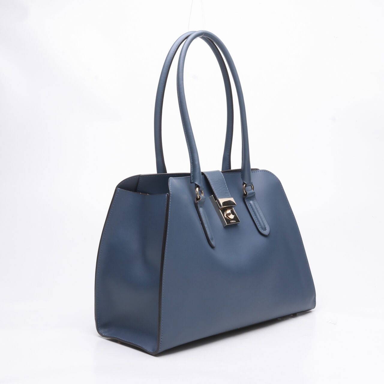 Furla Milano Ash Blue Handbag