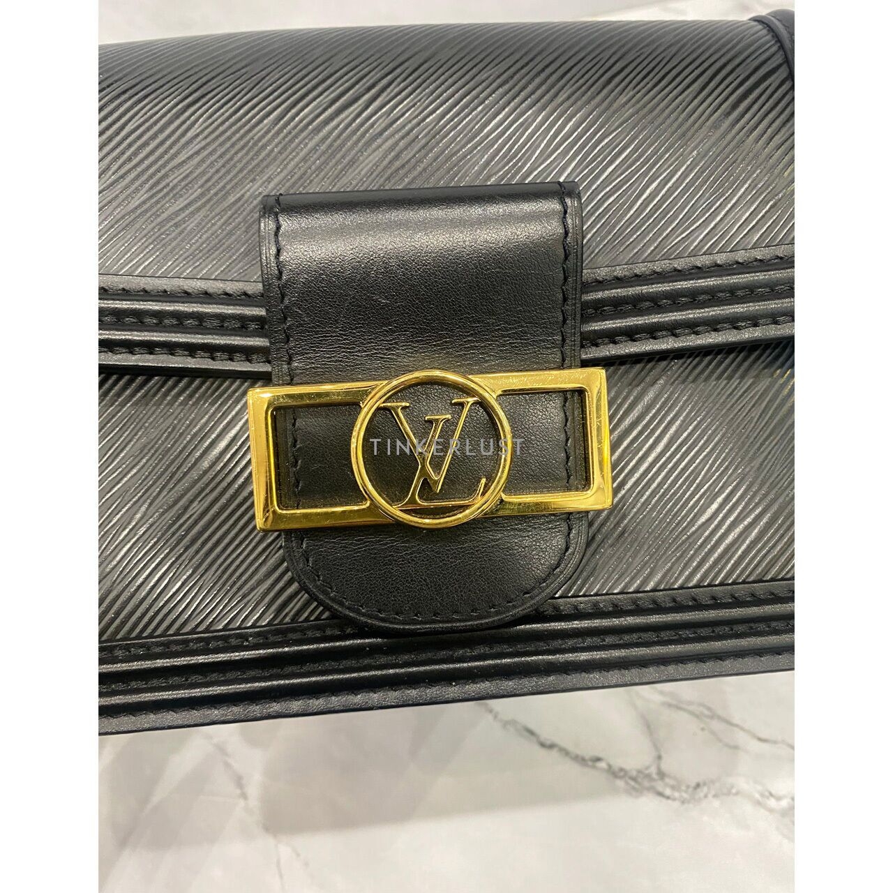 Louis Vuitton Mini Dauphine Epi Leather GHW 2021 Sling Bag