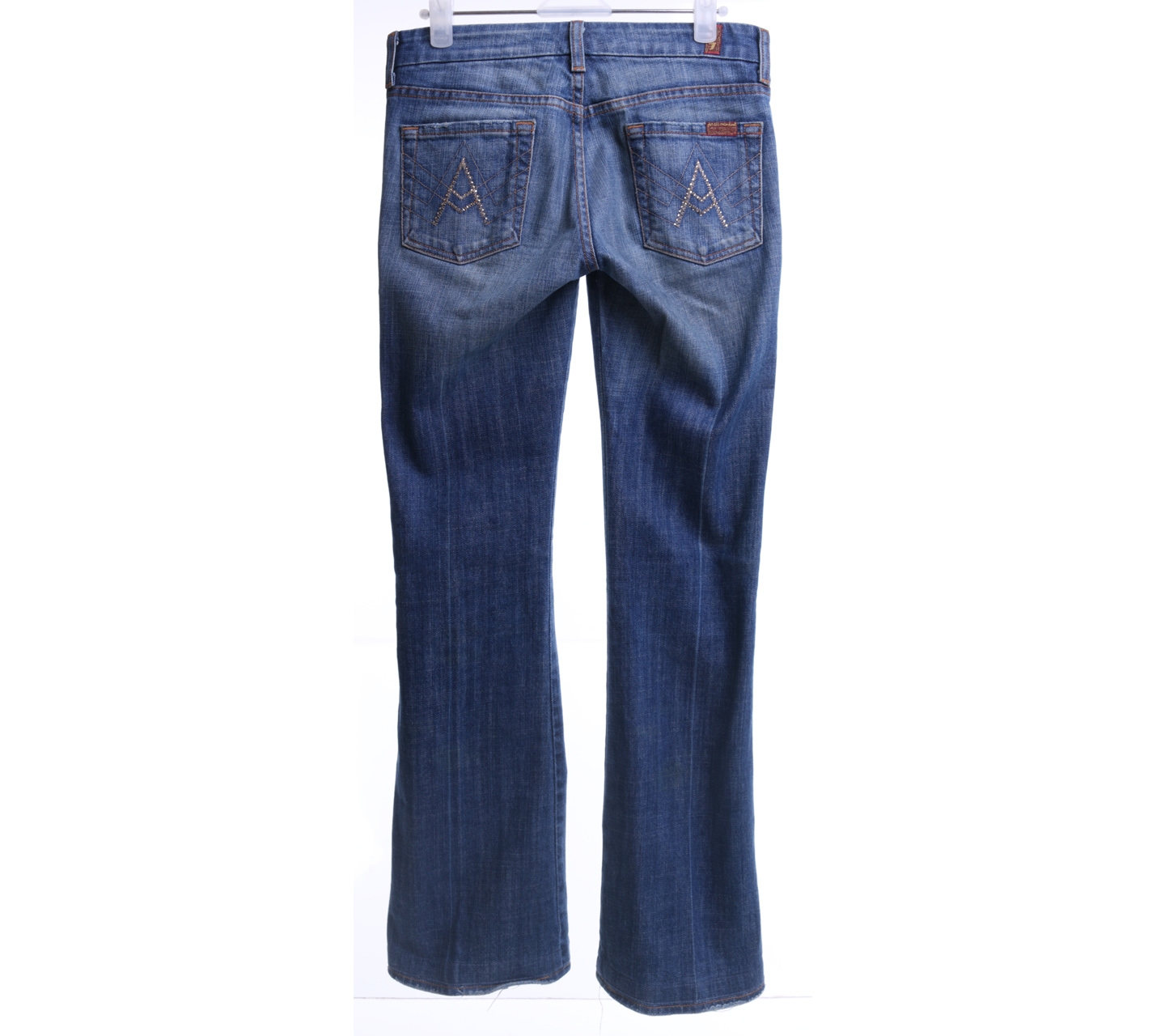 7 For All Mankind Dark Blue Long Pants