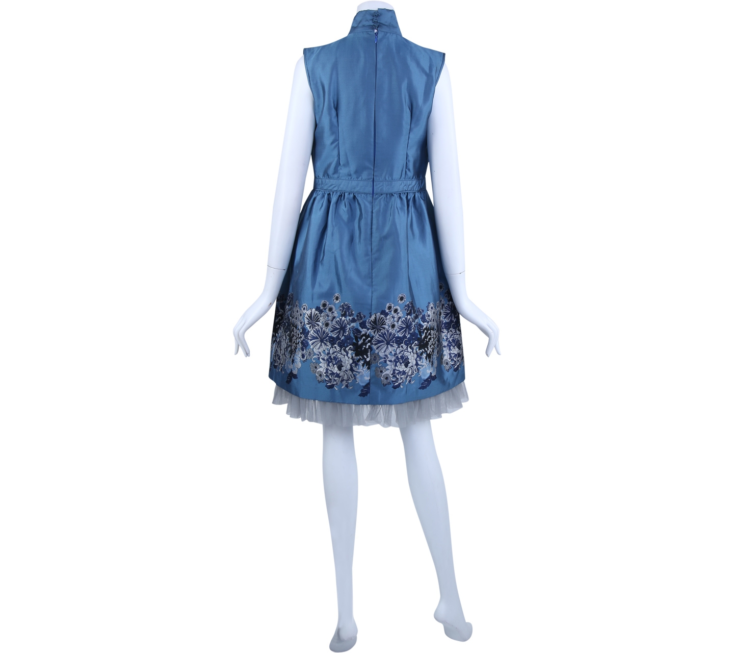 Sissae Blue Midi Dress