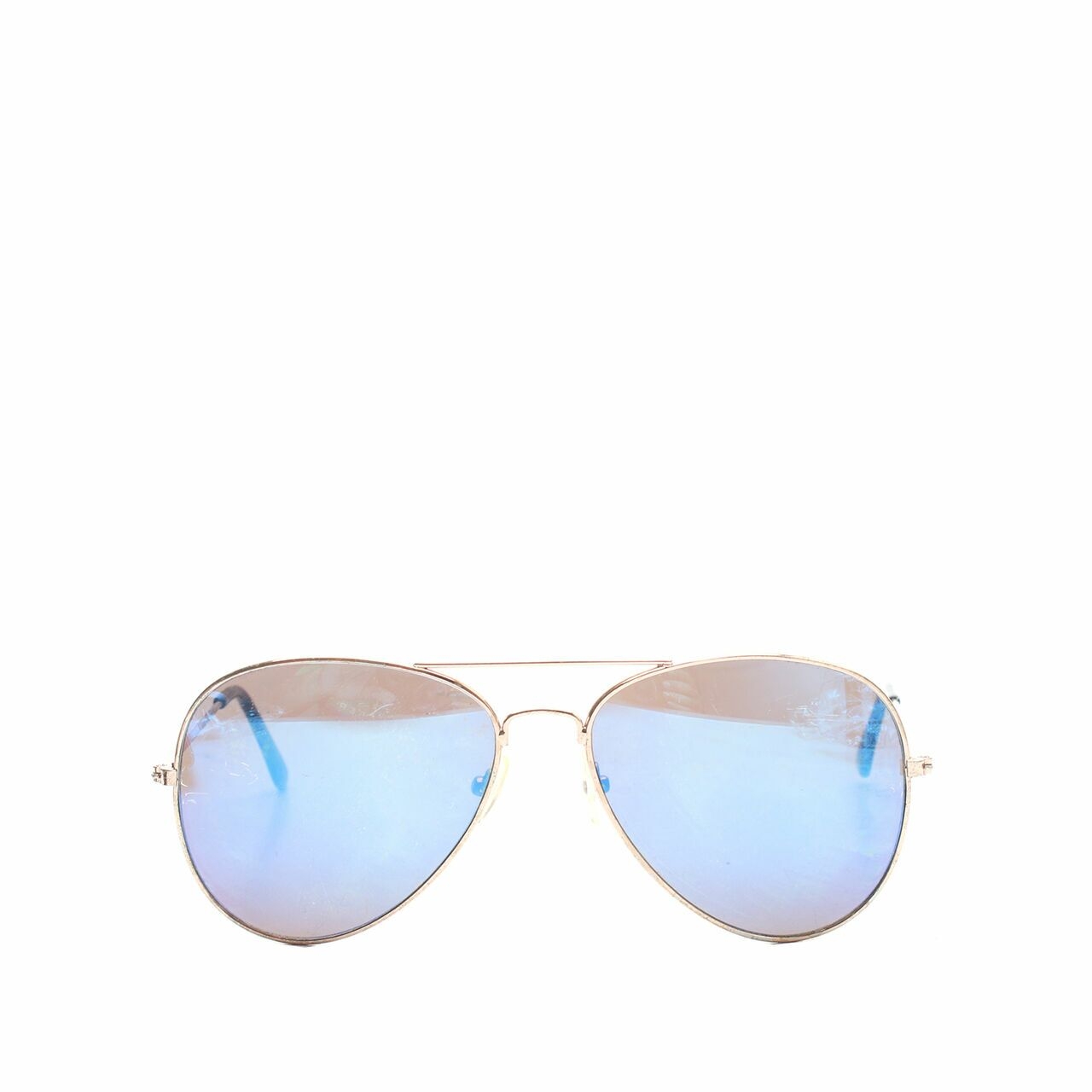 Ray-Ban Gold & Blue Sunglasses