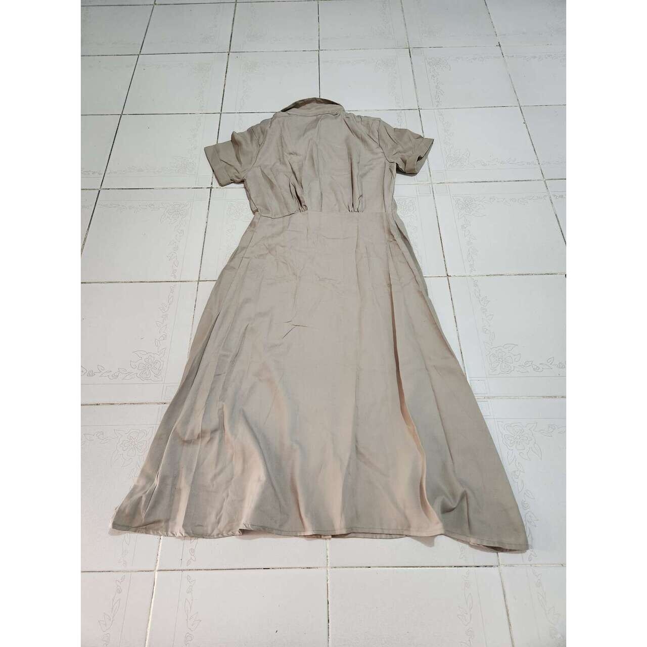 Lolliestory Dark Beige Midi Dress