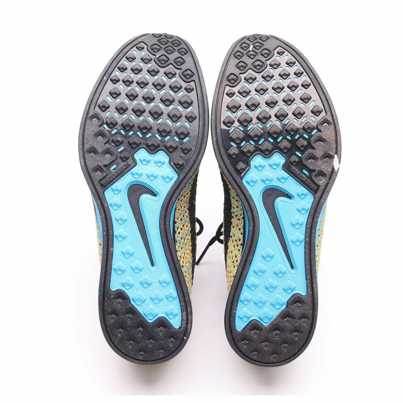 Nike Flyknit Racer Bright Citrus – Blue Lagoon Sneakers