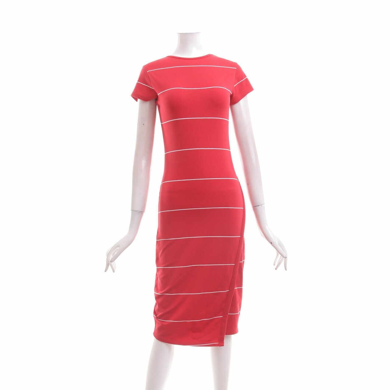 Cotton On Red Midi Dress