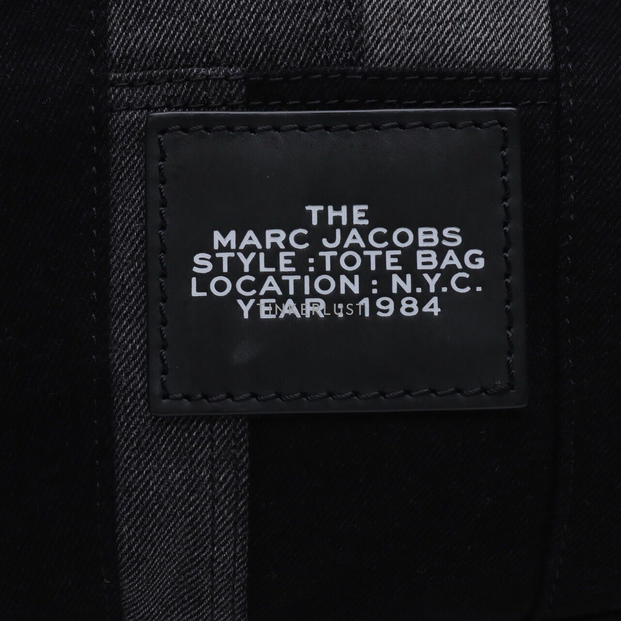 Marc Jacobs The Denim Mini Tote Bag Black Denim