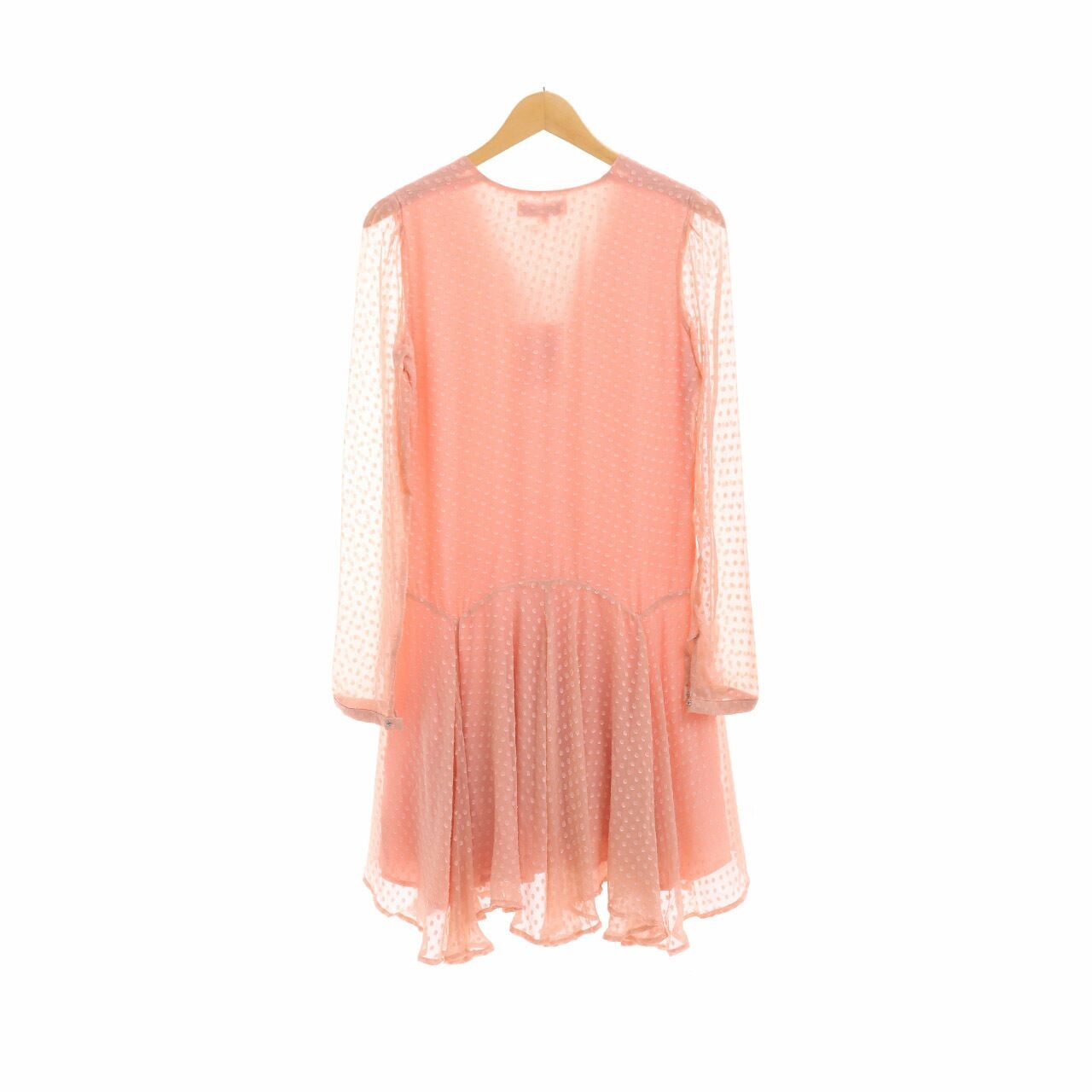 Magali Pascal Soft Pink Midi Dress