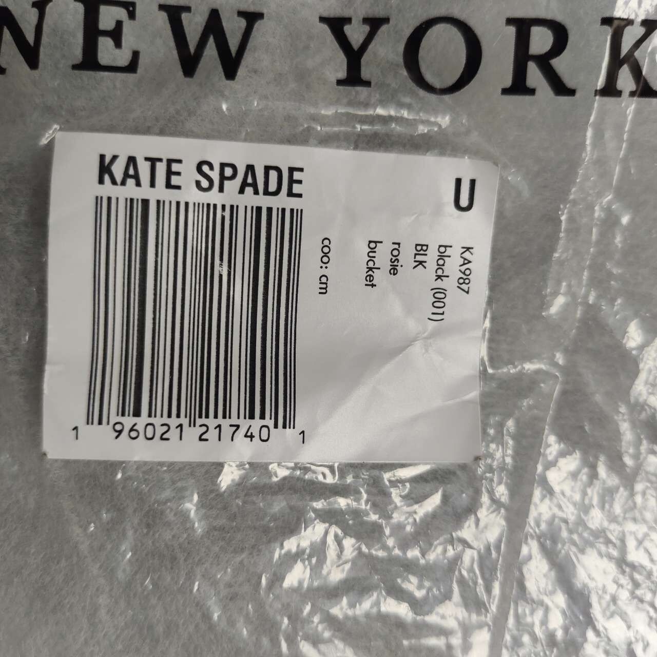 Kate Spade Black Rosie Bucket Bag