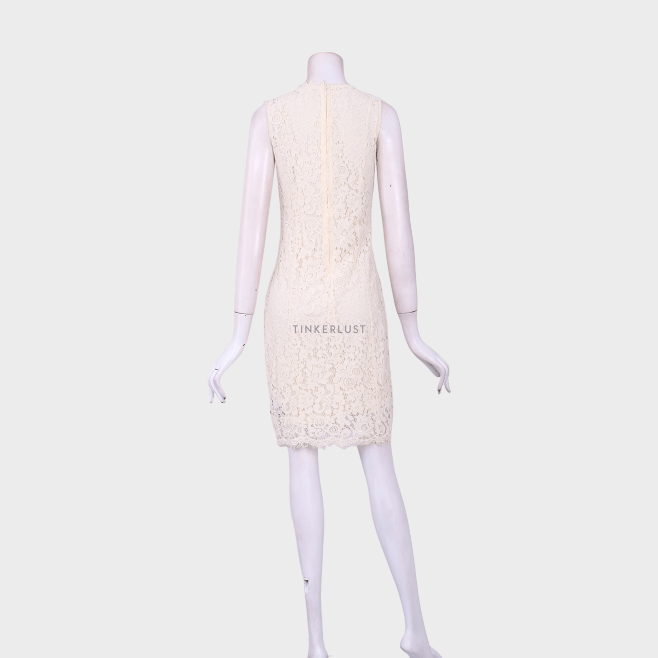 H&M Broken White Lace Mini Dress