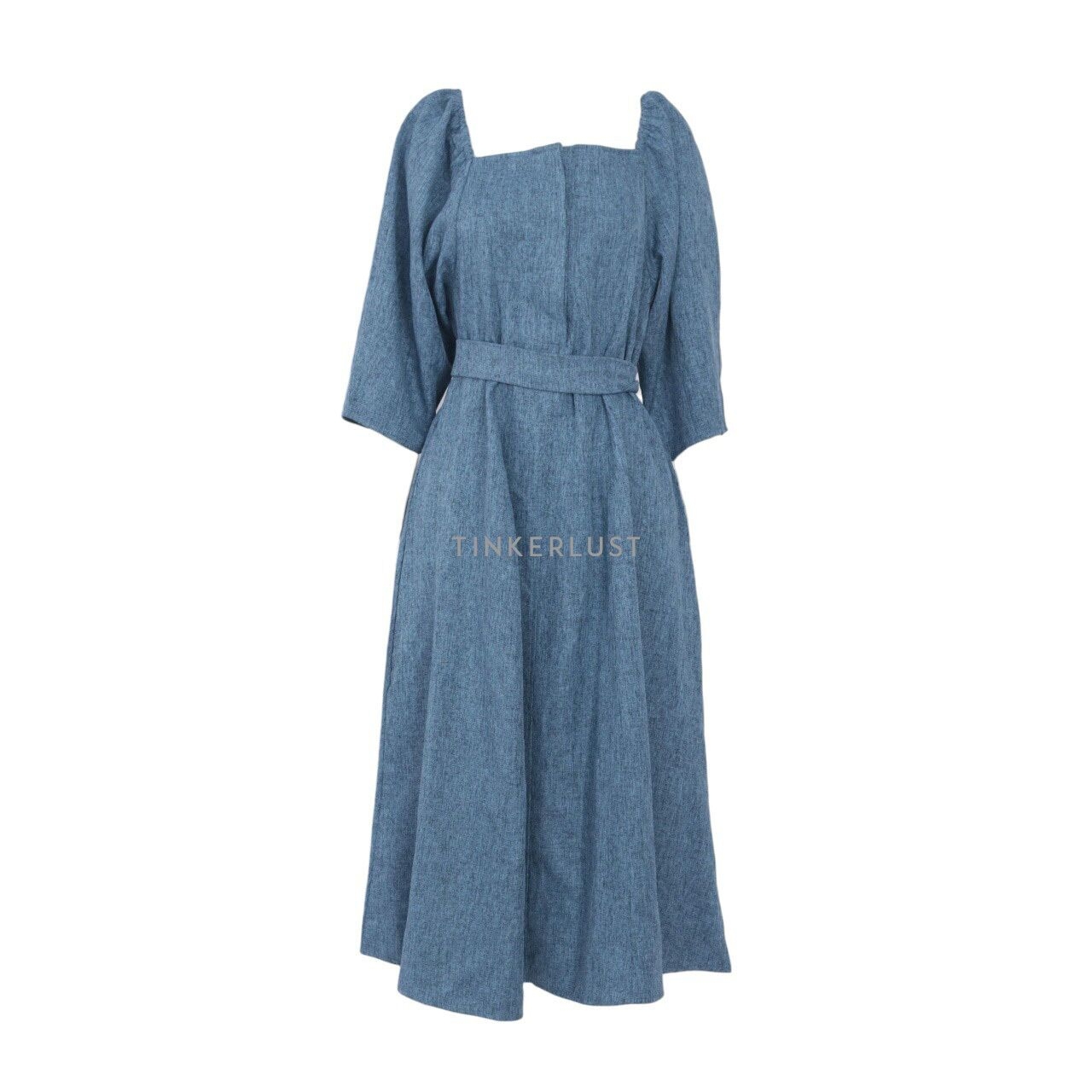 Maven Blue Midi Dress