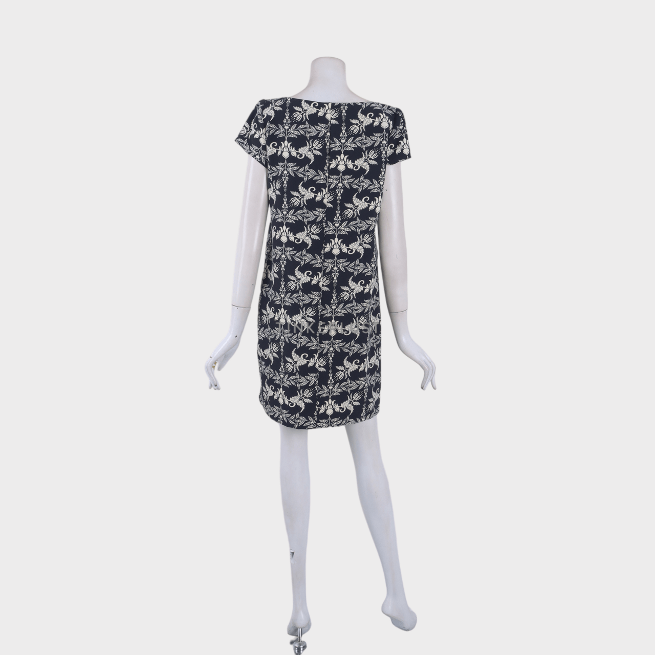Zara Black Floral Mini Dress