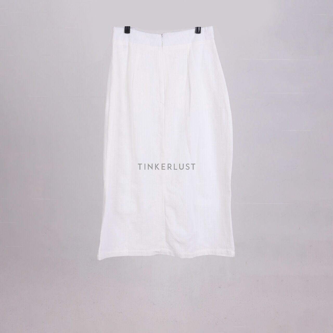 Lolliestory White Midi Skirt