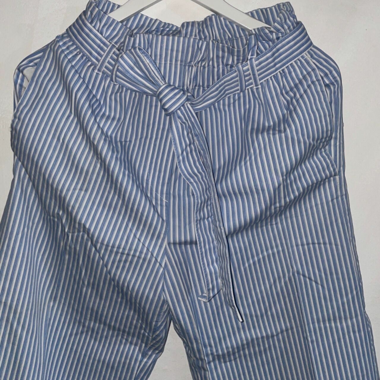 H&M Blue & White Stripes Celana Panjang