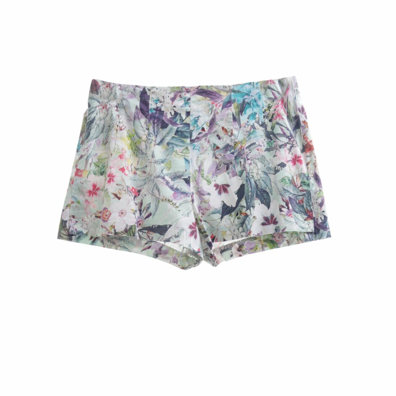 Zara Multicolor Floral Shorts