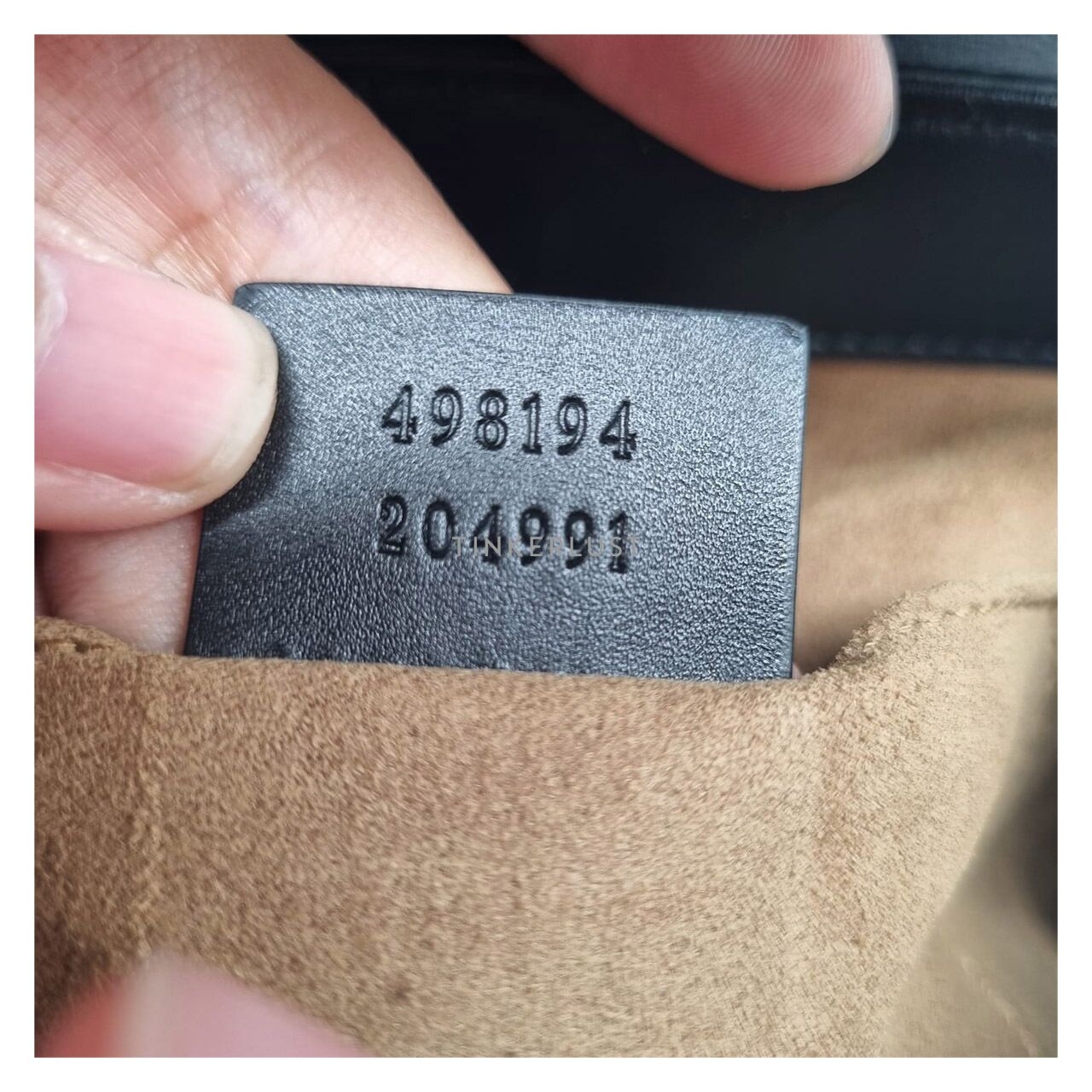 Gucci GG Supreme Canvas & Leather Padlock Backpack