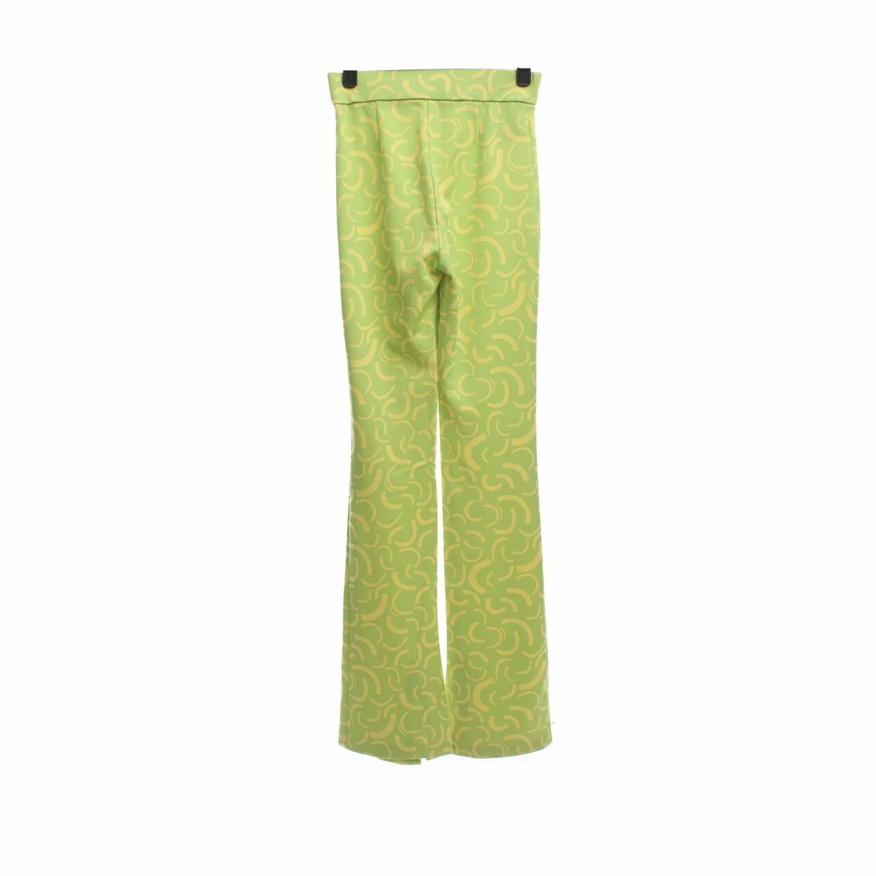 Zara Green & Yellow Long Pants