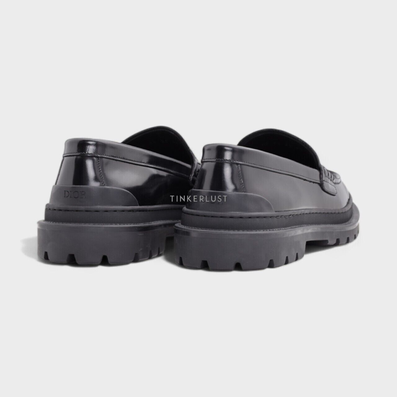 Christian Dior Dior Explorer Loafers in Black Smooth Calfskin Oxford