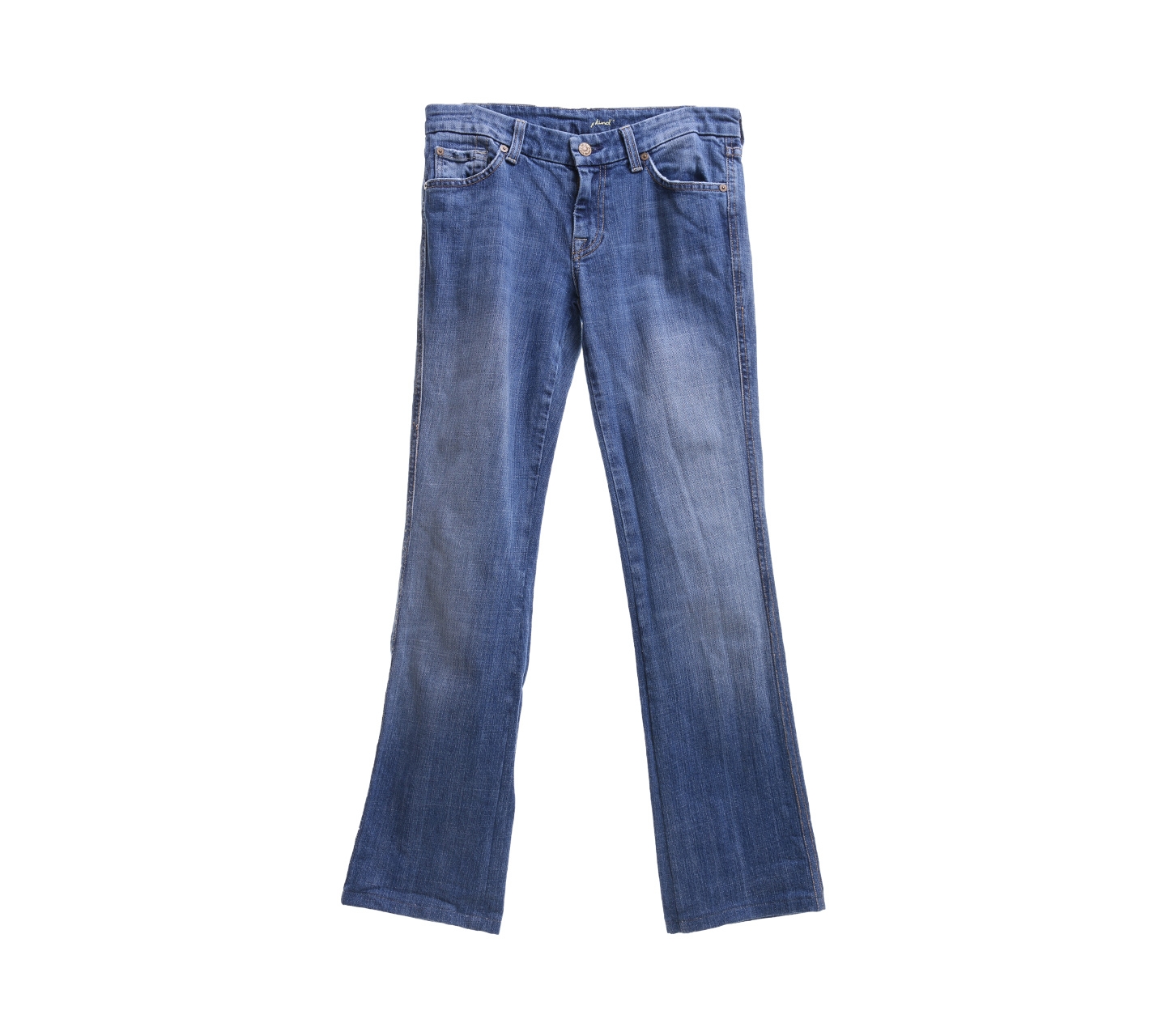 7 For All Mankind Blue Long Pants