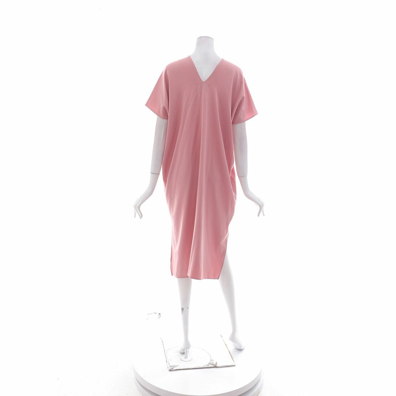 Shop At Velvet Dusty Pink Midi Dress