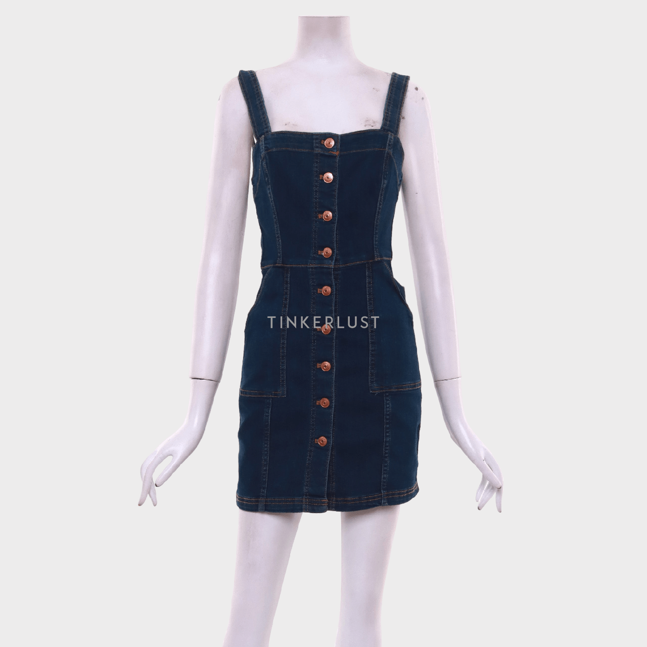 H&M Dark Blue Mini Dress