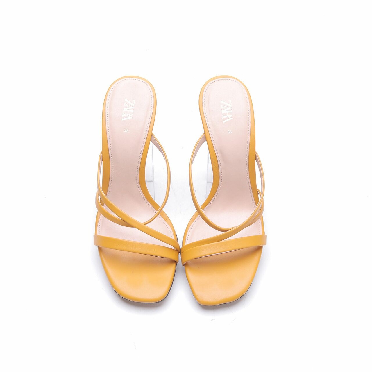 Zara Yellow Heels