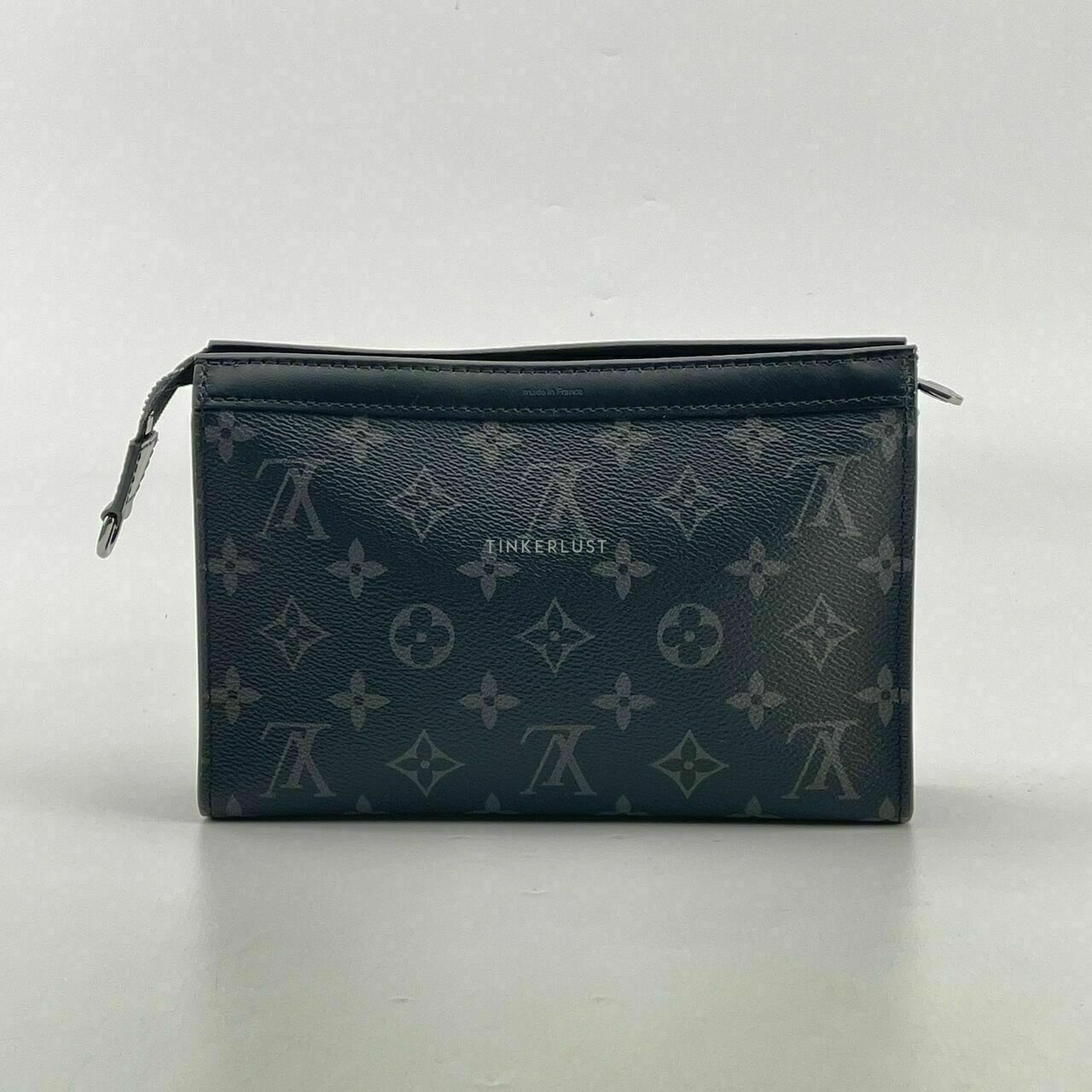 Louis Vuitton Monogram Reverse Elipse Gaston 2022 Black Sling Bag