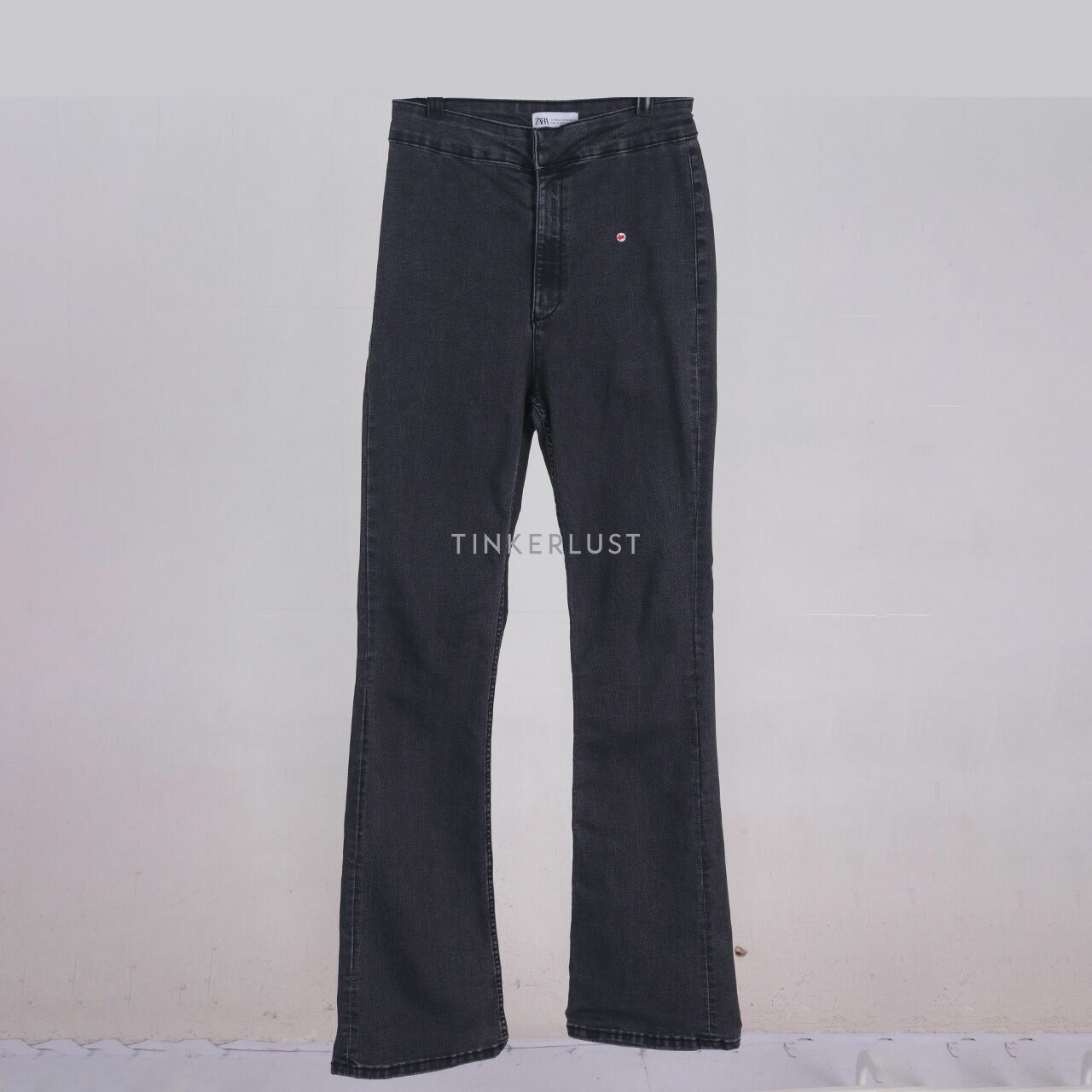 Zara Dark Grey Jeans Long Pants